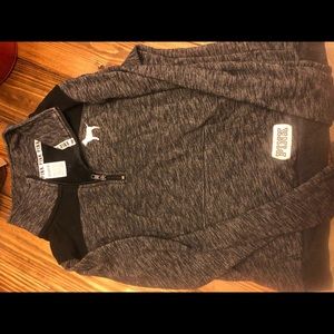 Small Victoria’s Secret pink quarter zip